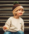Bonnet Block Pistachio enfant et adulte Hello Hossy.