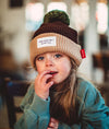 Bonnet Block Pistachio enfant et adulte Hello Hossy.