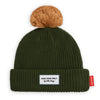Bonnet Block Forest à pompon enfant et adulte Hello Hossy.