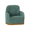 Fauteuil en tissu menthe pour souris Maileg.