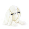 Lapin Méloé blanc 37 cm assis Maïlou Tradition