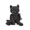 Peluche Chat Méloé anthracite 37 cm Maïlou Tradition – vue assise
