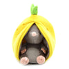 Peluche souris-citron réversible Flipetz pour enfants