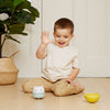 Jouet culbuto chat à friction Tiger Tribe pour bébé