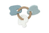 Anneau de dentition en silicone forme porte-clés véhicules – jouet de dentition multi-texturé pour bébé, modèle On The Go de Jollein