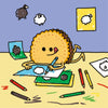 Livre enfant Antoine le biscuit aime dessiner Julie Bullier La Poule qui pond