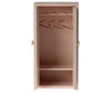 Armoire en bois pour souris, rose clair, Maileg.