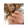 Bague en chaine fine Quai de Seine Argent, Padam Padam.