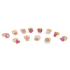 Bagues enfant fantaisie ajustables Great Pretenders cœurs arc-en-ciel licorne papillon
