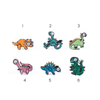 Bague enfant dinosaure pailletée ajustable bijou fantaisie enfant