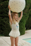 Ballon de plage gonflable enfant pois cerises Konges Sløjd