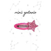 Barrette enfant étoile rose pailletée Mini Galaxie – Accessoire cheveux fille brillant et ludique