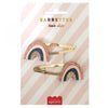Set de 2 barrettes à cheveux Arc-en-ciel La Petite épicerie.