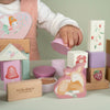 Blocs de construction en bois Fairy Garden Little Dutch.