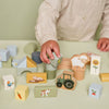 Blocs de construction en bois Little Farm Little Dutch.