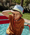 Bob enfant Hello Hossy Mini Fresh bleu ciel et vert pastel – chapeau enfant été tendance concept store famille