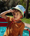 Bob enfant Hello Hossy Mini Fresh bleu ciel et vert pastel – chapeau enfant été tendance concept store famille
