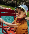 Bob enfant Hello Hossy Mini Fresh bleu ciel et vert pastel – chapeau enfant été tendance concept store famille