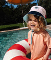 Bob enfant Hello Hossy Mini Soap beige et bleu marine – chapeau enfant été tendance concept store famille