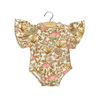 Body Ondine Minikane motif Indienne Rosée avec manches volantées pour poupées Gordis