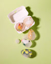 Coffret 2 savons transparents œufs de Pâques avec figurines surprise Ludi Soap