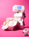 Coffret 2 savons transparents œufs de Pâques avec figurines surprise Ludi Soap