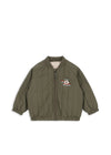veste enfant football kaki 12 mois 8 ans blouson garçon matelassé mi saison