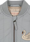 veste enfant cygnes 12 mois 6 ans blouson bébé matelassé gris mi saison