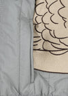 veste enfant cygnes 12 mois 6 ans blouson bébé matelassé gris mi saison