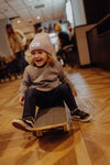 Bonnet enfant, maman et papa, modèle Pop, coloris Champagne, marque Hello Hossy.