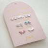 Boucles d'oreilles acier inoxydable Semaine de poésie Baby Shower Yuko B.