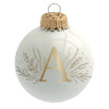 Boule de Noël - Lettre de l'Alphabet par Sophie Rivière - Baubels