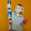 Bouteille sensorielle Move Spiral Blue - Petit Boum