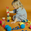 Bouteille sensorielle Move Spiral Blue - Petit Boum