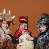 Bouteille sensorielle Petit Boum Move T-Rex avec liquide rouge et dinosaure flottant