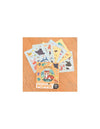 Boîte Poppik 90 stickers "Animaux Sauvages" avec 3 posters pour enfants