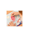 Boîte Poppik 90 stickers "Animaux Sauvages" avec 3 posters pour enfants
