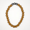 bracelet dad perles marron cognac noir cadeau papa bracelet homme gaga original
