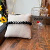 bracelet papa perles noires cadeau papa bracelet homme gaga original