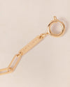 Bracelet maillons XL doré à l’or fin Emoi Emoi – bijou élégant pour femme