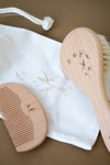 Set de brosse à cheveux et peigne hirondelles Zakuw.