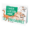 Cahier dessin animé, les dinosaures, Editions animées et Blink Book.