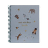 Cahier "My Sticker Book" Konges Slojd vert sauge – album autocollants pour enfant