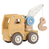 Camion-grue en bois Little Dutch avec figurine – jouet d’imitation construction