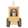 Camion-grue en bois Little Dutch avec figurine – jouet d’imitation construction