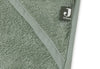 Cape de bain bébé Ash Green en éponge douce – Jollein, sortie de bain avec capuche