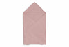Cape de bain bébé en éponge rose 100 cm Wild Rose - Jollein