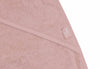 Cape de bain bébé en éponge rose 100 cm Wild Rose - Jollein
