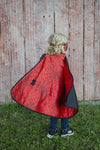 Cape réversible enfant araignée et chauve-souris avec masques – déguisement 3-6 ans Great Pretenders