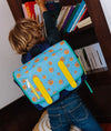 Cartable enfant Basketball Hello Hossy bleu avec motifs ballons pour enfants 2 à 5 ans